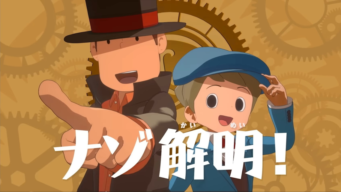 Professor Layton and the New World of Steam announces 2025 launch with new trailer!