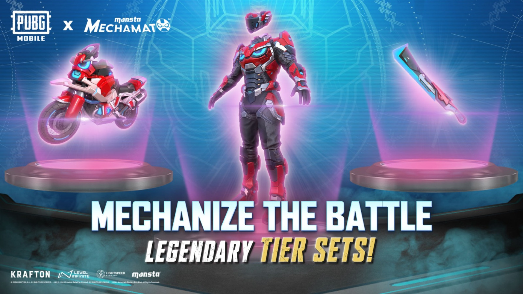 PUBG MOBILE x Mechamato in-game collaboration starts today!