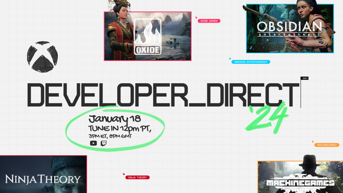 Xbox 宣布 Developer_Direct 将于 1 月 19 日展开，带来多款旗下作品的介绍！