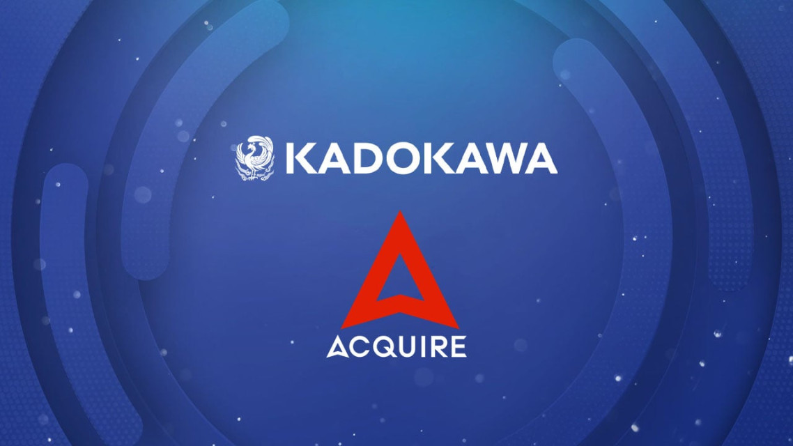 角川收购曾制作过《八方旅人》、《秋叶原之旅》的游戏开发商 ACQUIRE！