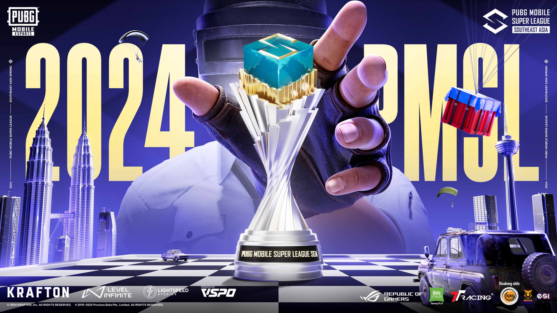 2024 PUBG MOBILE Super League SEA Spring Tournament now in full swing!