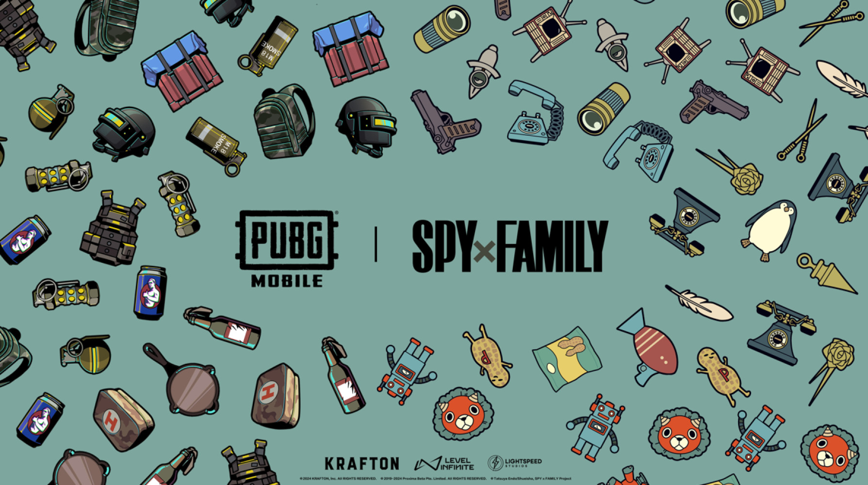 PUBG MOBILE PARTNERS WITH GLOBAL ANIME PHENOMENON SPY×FAMILY!
