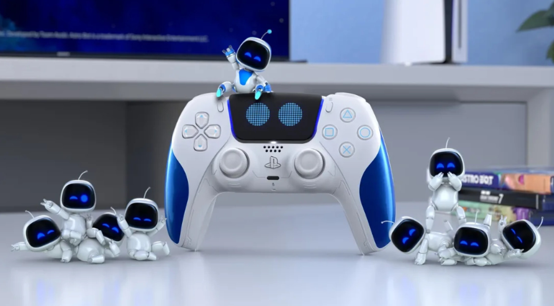 《ASTRO BOT》限定 DUALSENSE 手柄亮相，预计将在 9 月 6 日同步发售！