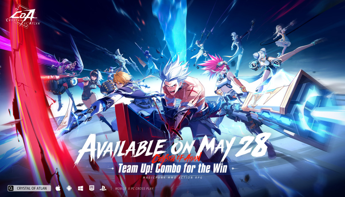 Arpg 新作《Crystal of Atlan》确定 5 月 28 日全球同步上线！