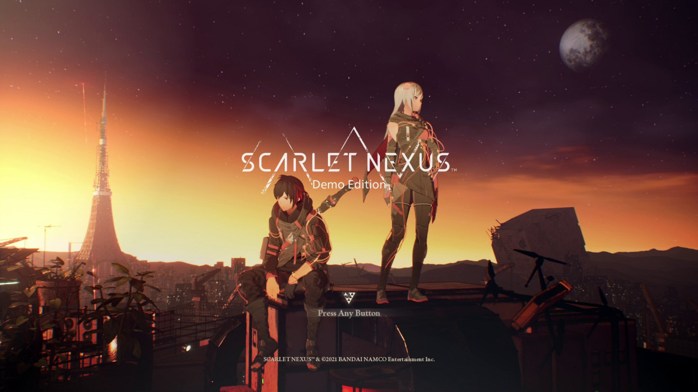 新作《Scarlet Nexus》Xbox One / Xbox Series DEMO 版今日正式上线，Playstation 4&5 预定 5 月 28 日开放！