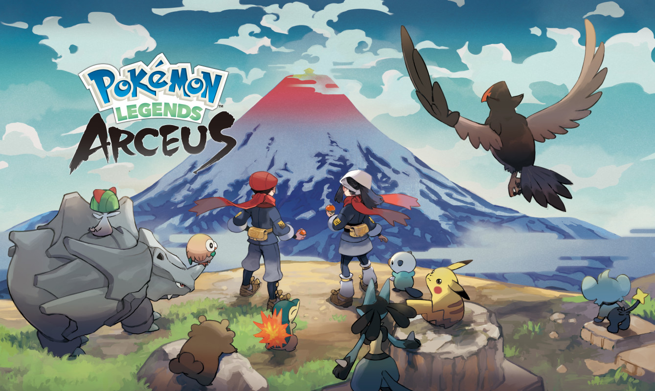 精灵宝可梦开放世界新作《Pokemon Legends Arceus》正式公布将在 2022 年 1 月 28 日发售！
