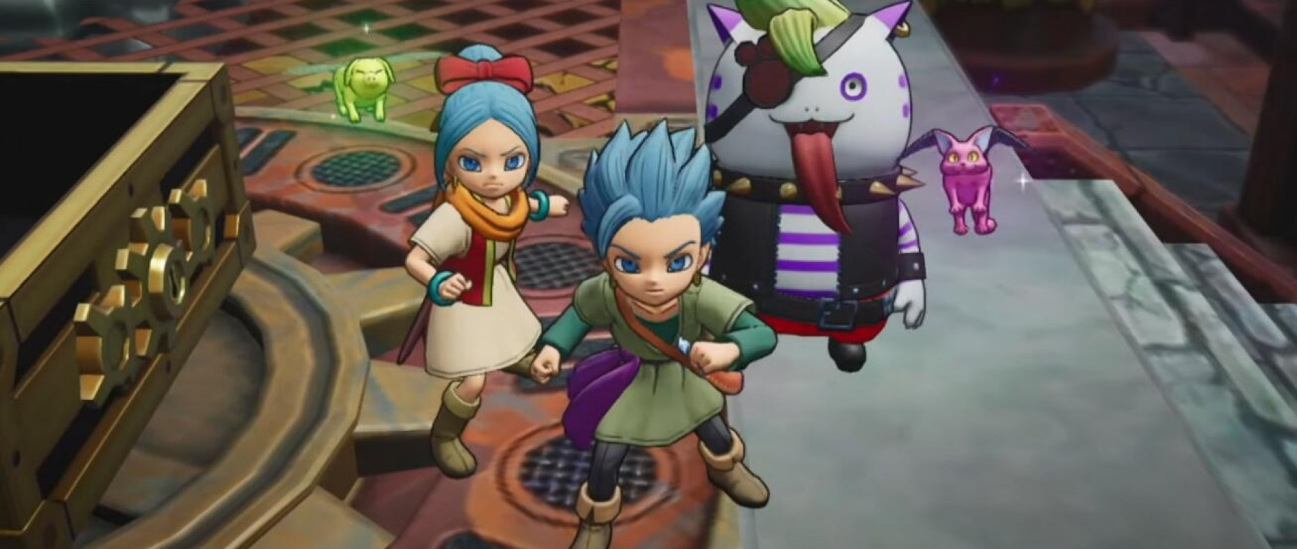 《Dragon Quest》系列衍生作《Dragon Quest Treasures》正式发表，讲述着卡缪和玛雅兄妹异世界寻宝冒险之旅！