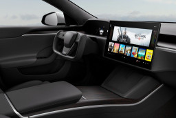 最新款 TESLA Model S & X 娱乐系统将搭载 AMD RDNA 2 GPU，未来可以在车上玩《Cyberpunk 2077》、《The Witcher 3》等等 3A 大作！
