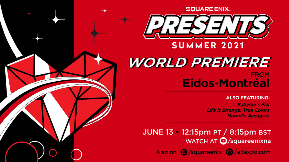 Sqaure Enix E3 发布会时间公布，届时会发表许多作品的相关情报。