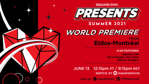 Sqaure Enix E3 发布会时间公布，届时会发表许多作品的相关情报。