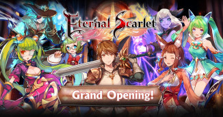 日系风格放置游戏《Eternal Scarlet》即将跨平台登陆 iOS / Android / PC 发行，游戏特色先行公开！