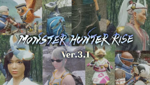 《Monster Hunter Rise》3.1 版本更新即将在 6 月 24 日上线，追加《MHS 2》联动活动以及其他内容！