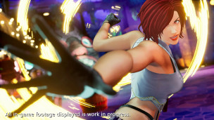 《The King of Fighters XV》公开新登场角色「VANESSA」预告片，预计将在 2022 年内发售！