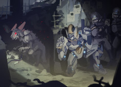 《Fight of Animals》开发商公开全新格斗游戏《Fight of Steel:Infinity Warrior》，主打“极度自由”可以客制化角色战斗招式！