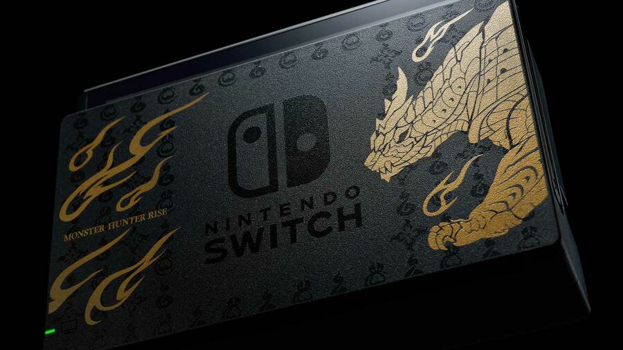 《Monster Hunter Rise》推出限定 Nintendo Switch 主机，预定 3 月 26 日同步发售！