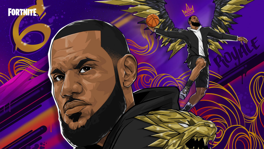 WOW！职业篮球运动员 LeBron James 即将在 7 月 15 日于《FORTNITE》登场！