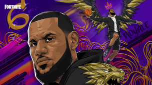 WOW！职业篮球运动员 LeBron James 即将在 7 月 15 日于《FORTNITE》登场！