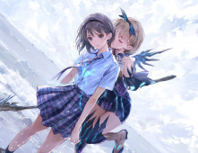 系列新作《BLUE REFLECTION：帝》游戏最新截图画面公开，本作预定将在 10 月 21 日发售。