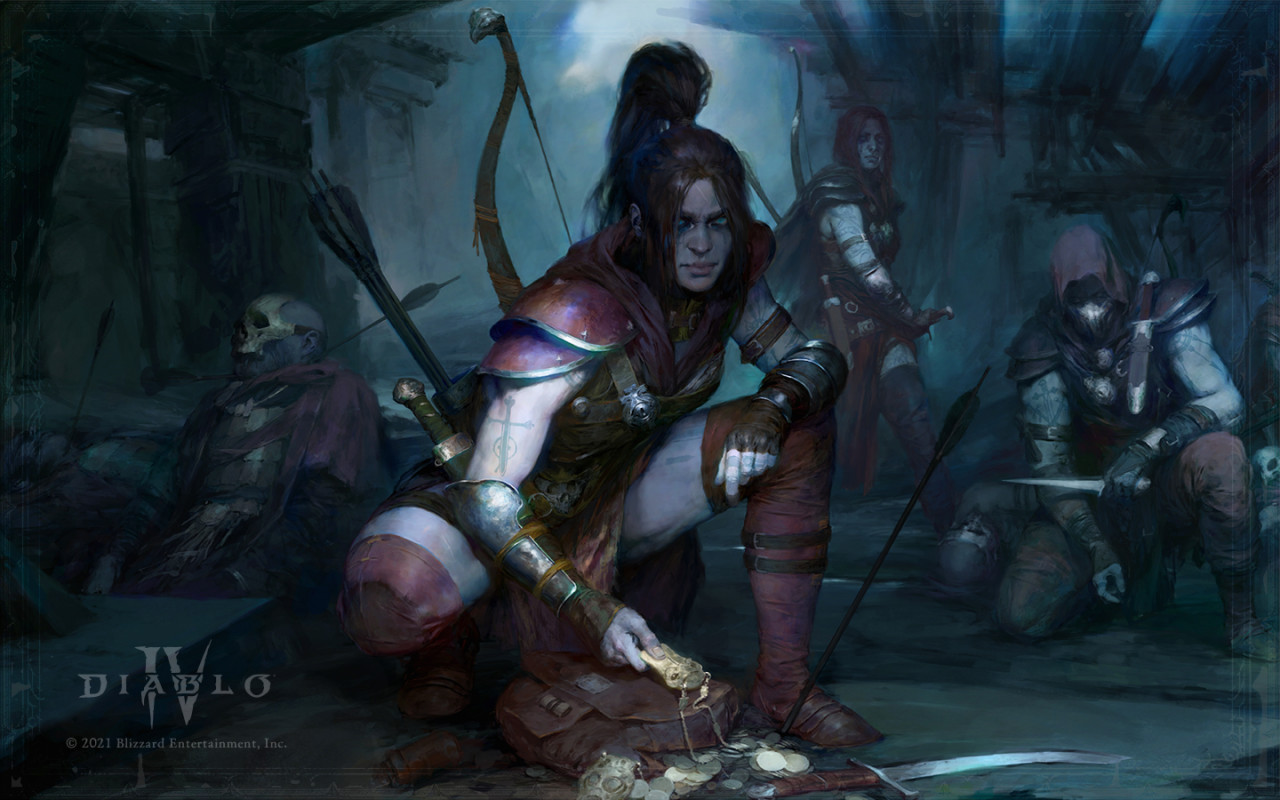 《Diablo IV》新职业「Rogue」正式发表，同时释出最新宣传预告片。