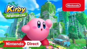 卡比的冒险之旅《Kirby and the Forgotten Land》预定将在 2022 年春季发售，登陆 Nintendo Switch 平台。