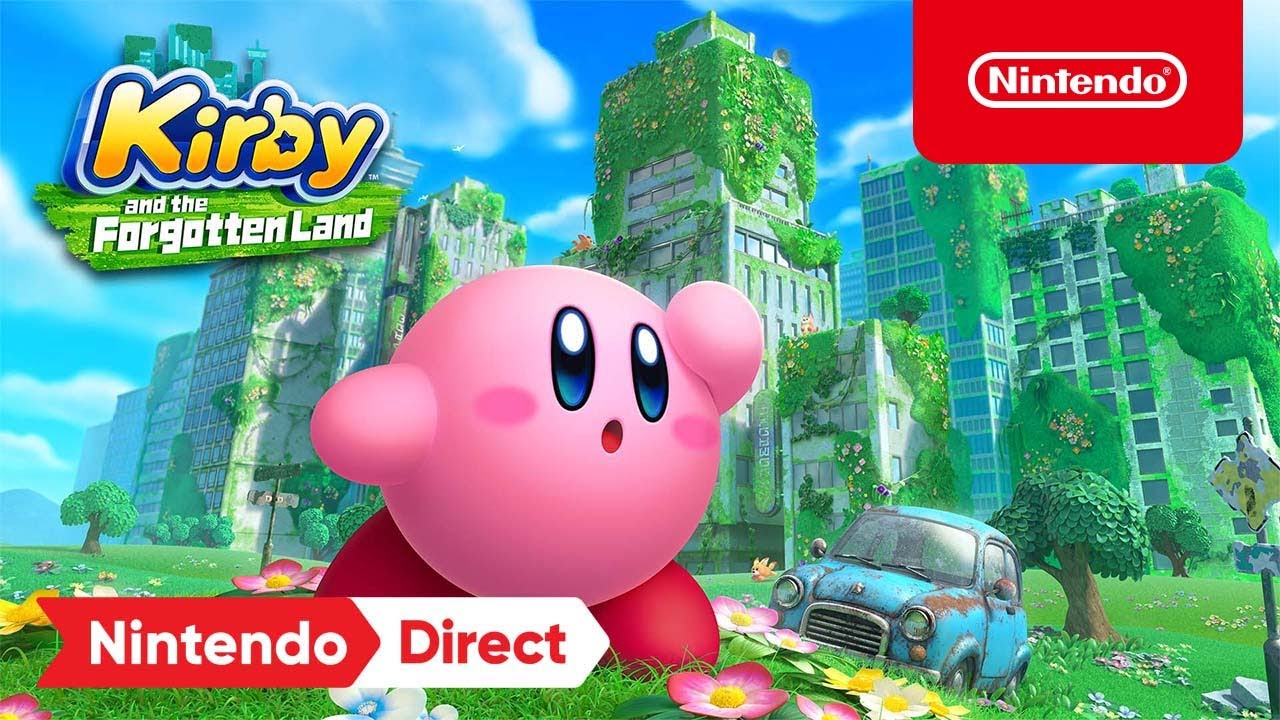 卡比的冒险之旅《Kirby and the Forgotten Land》预定将在 2022 年春季发售，登陆 Nintendo Switch 平台。