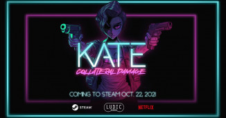 Netflix 独家动作片《Kate》改编游戏《Kate: Collateral Damage》宣布预定将在今年 10 月登陆 Steam 平台。