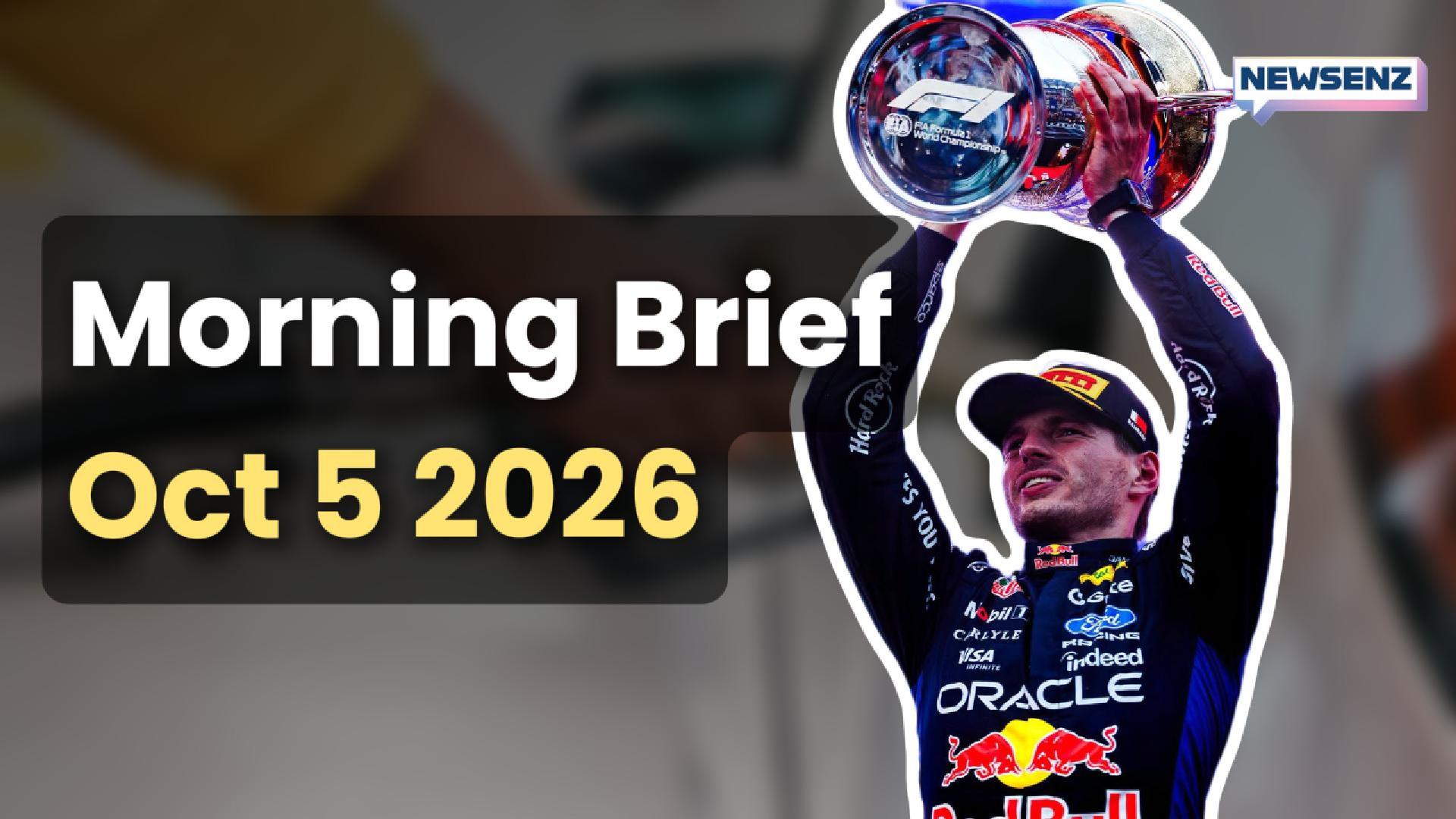 Morning Brief: 5th October 2026