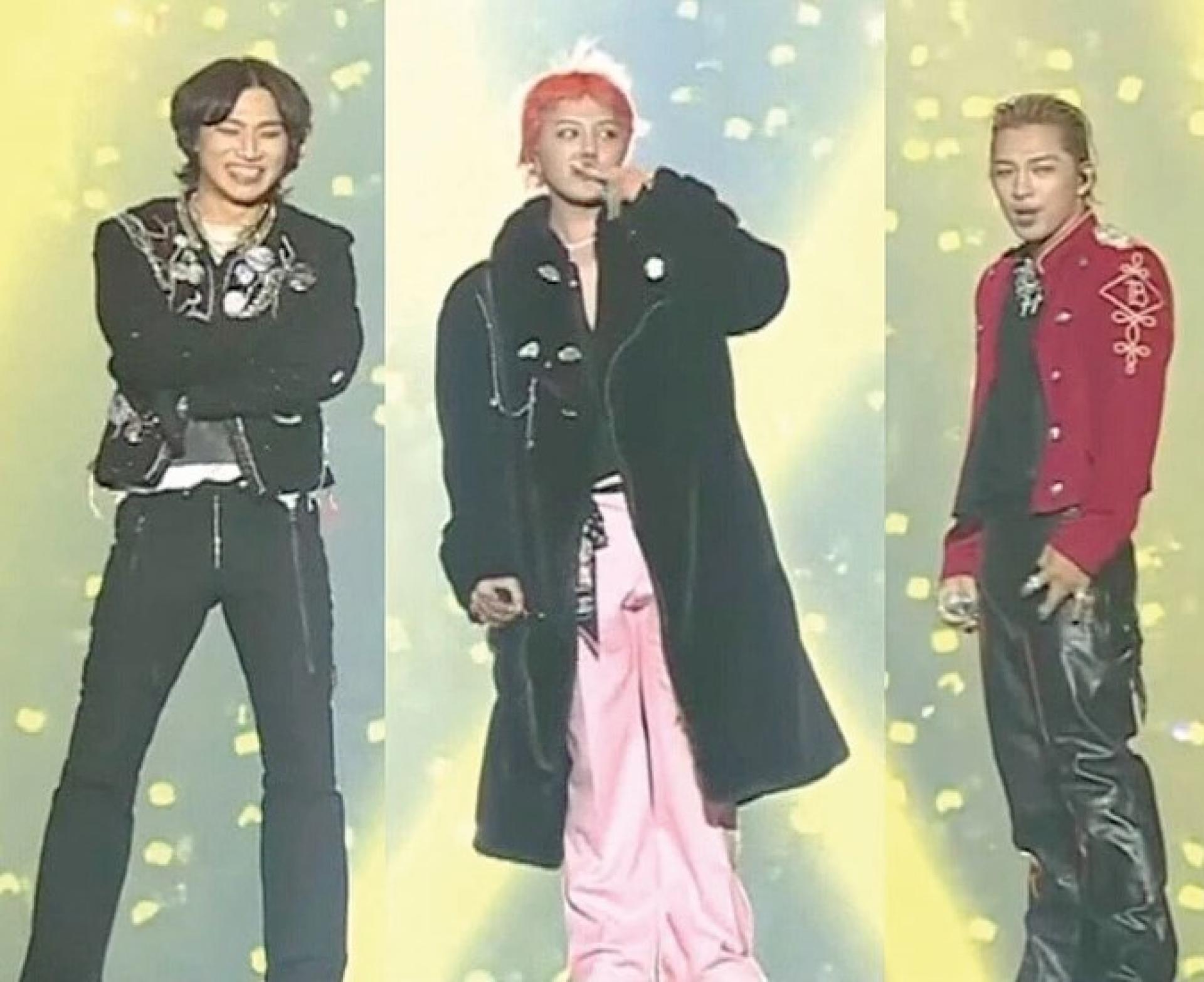 BIGBANG睽违9年合体表演。
