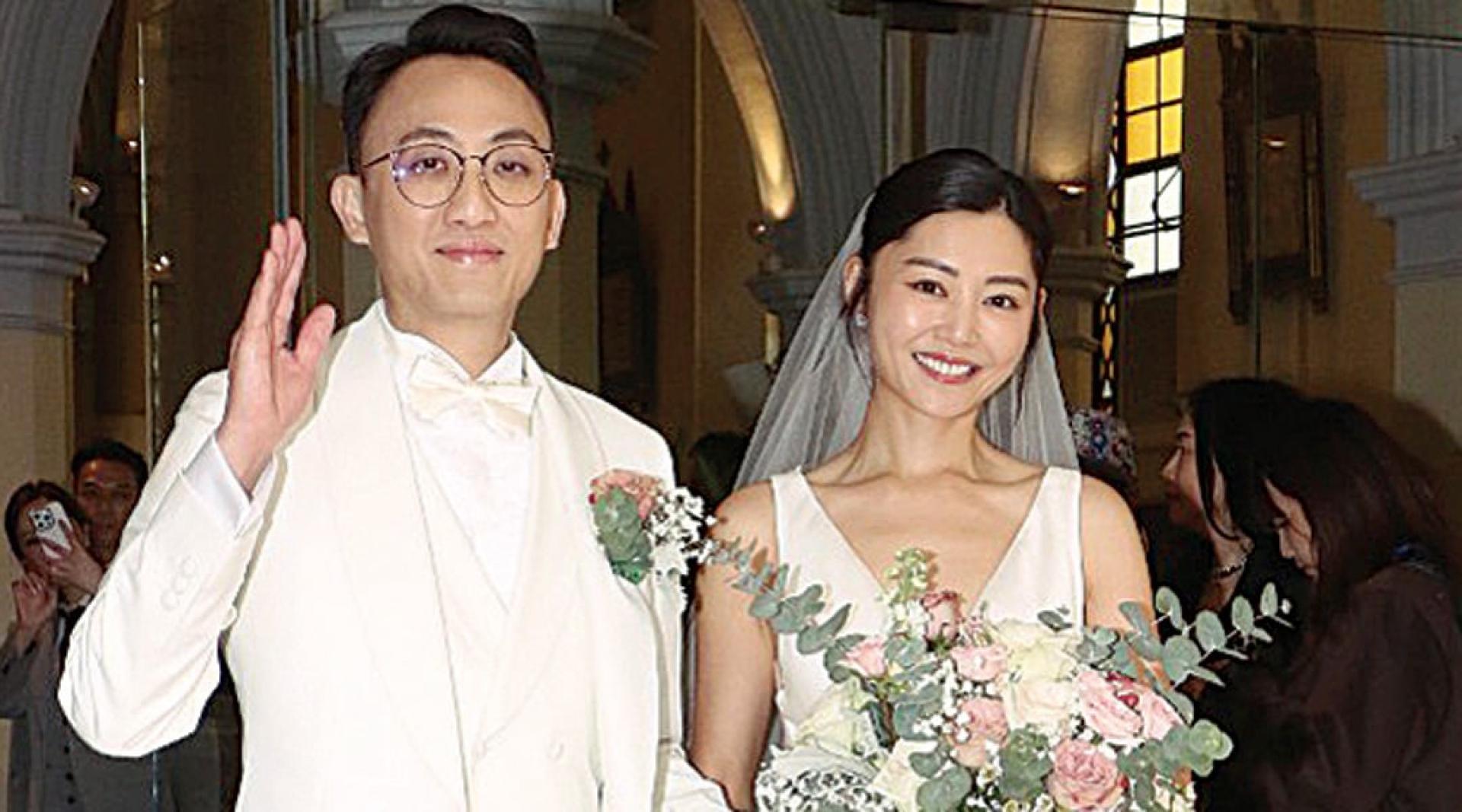 卫诗雅与医美医生周祉安完婚。