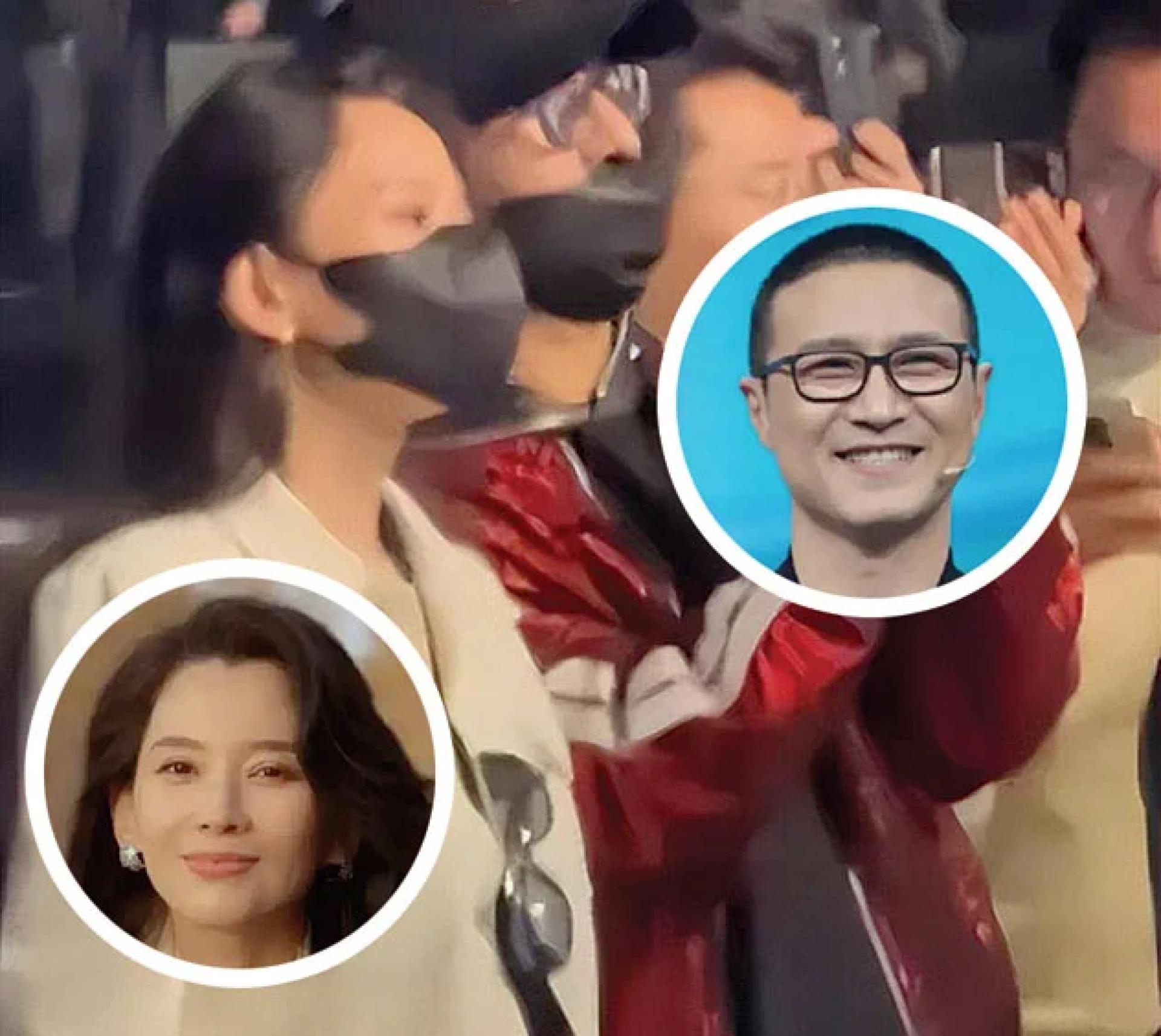 汪峰与森林北一同现身澳门观赏演唱会。
