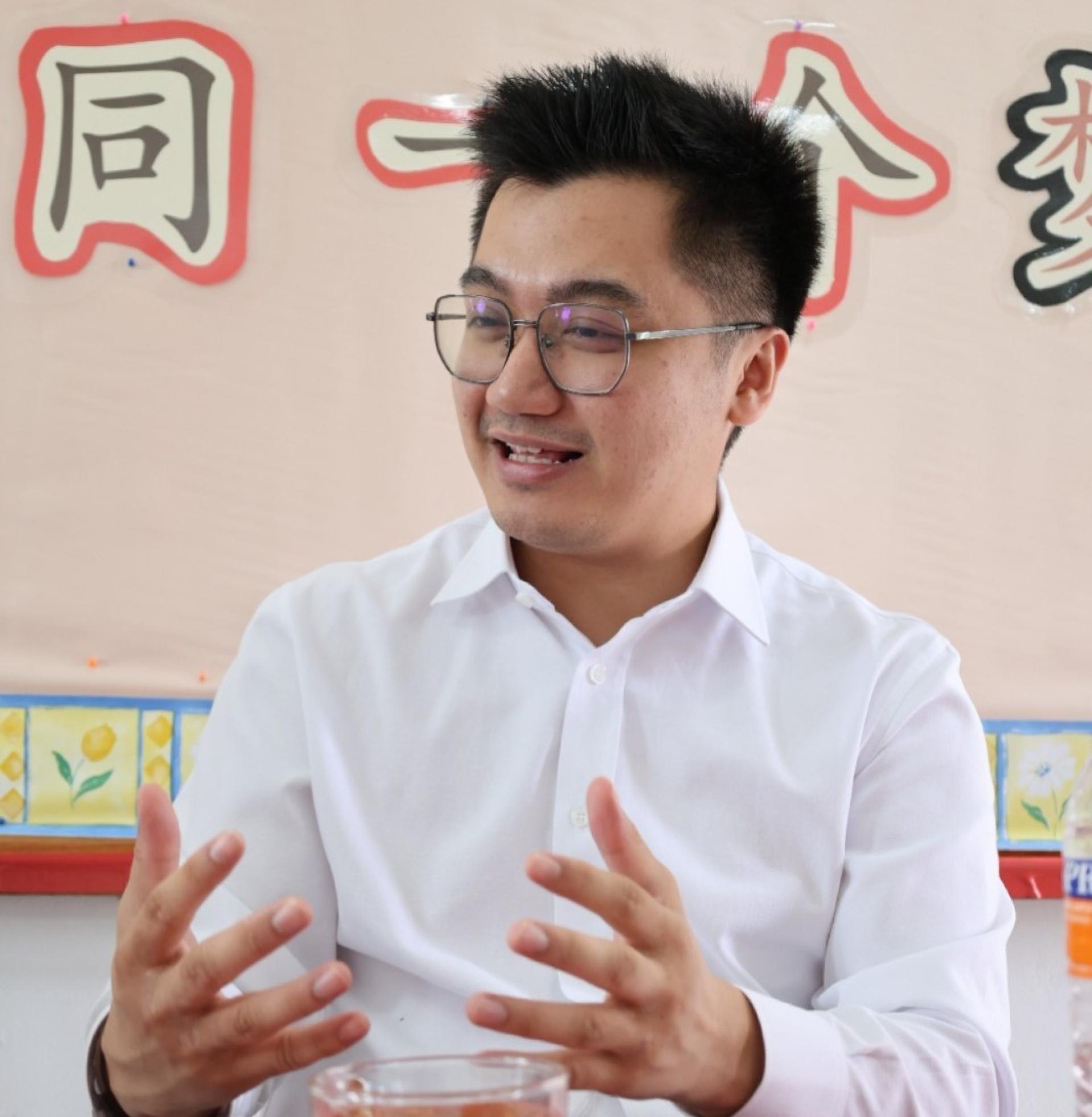 实旦宾国会议员张健仁特别助理苏天仁。