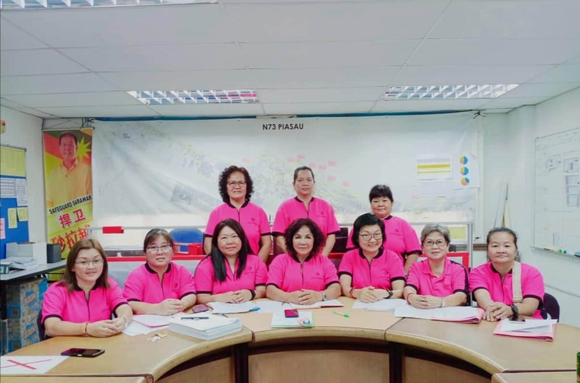 美里市妇女援助协会将于3月9日召开2025年度会员大会，主席甲必丹陈彩萍（中）呼吁会员届时踊跃出席。