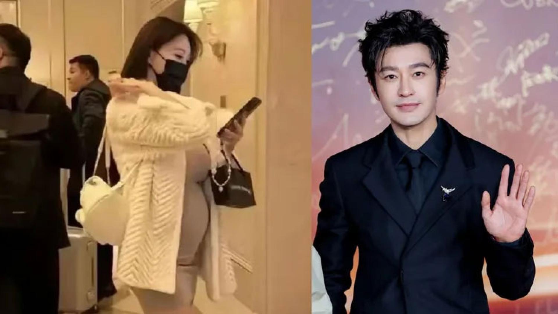叶珂日前被拍到大腹便便，今疯传她为黄晓明生下女儿。