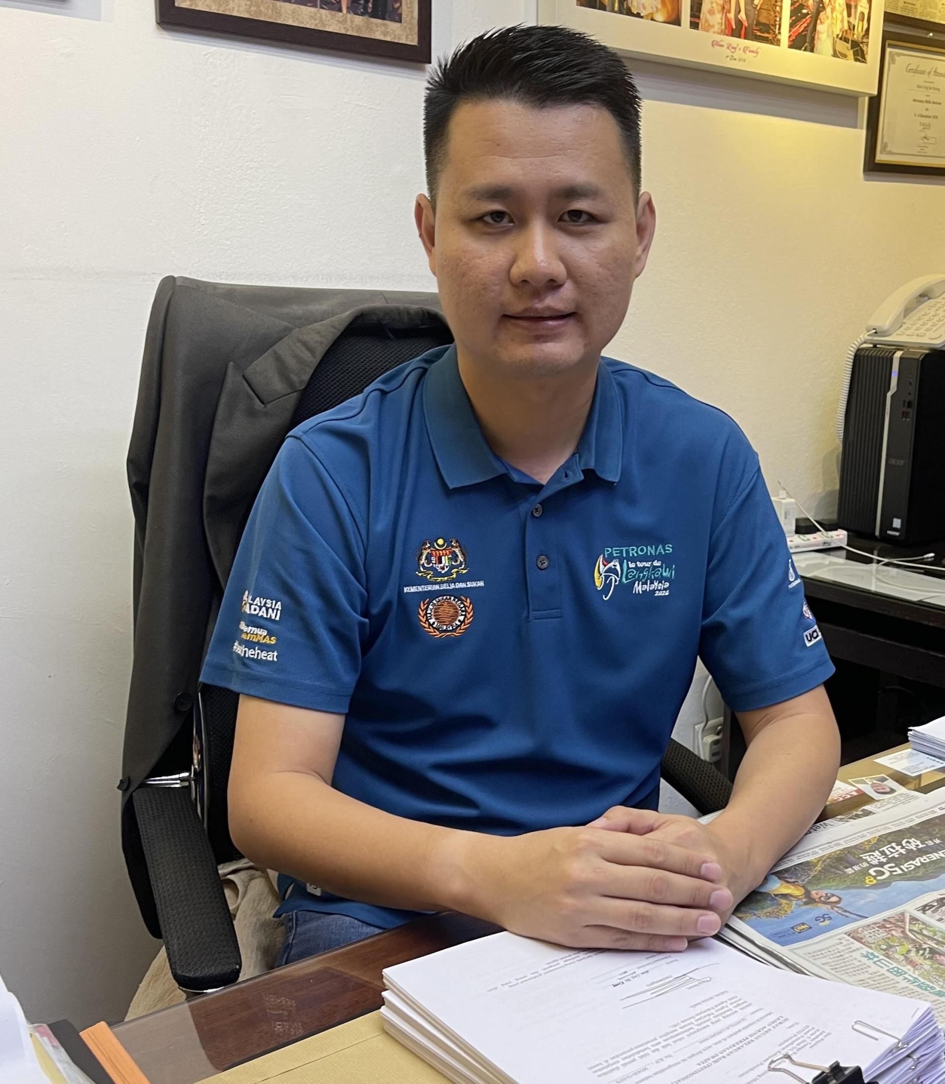 砂希望联盟兼行动党秘书林思健律师。