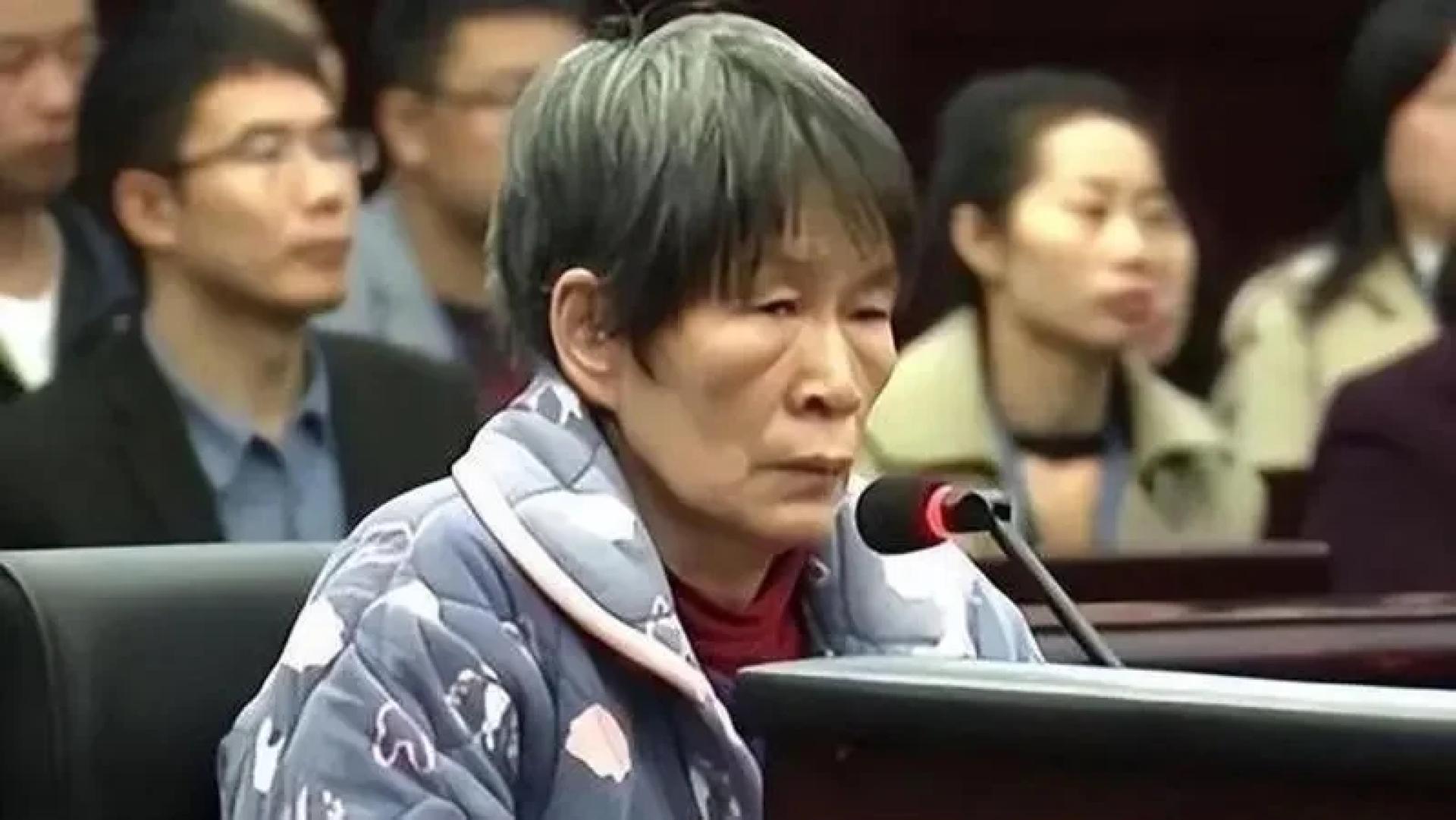 余华英出庭。（档案照）