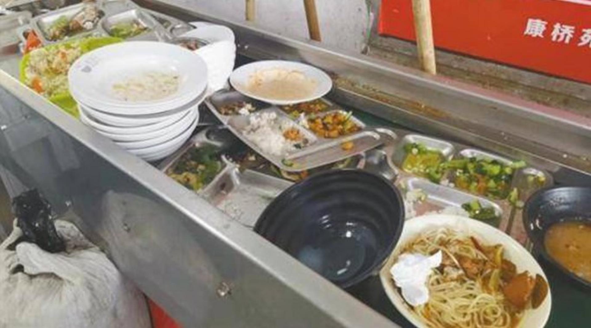 中国政府鼓吹粮食节约和反食品浪费行动。