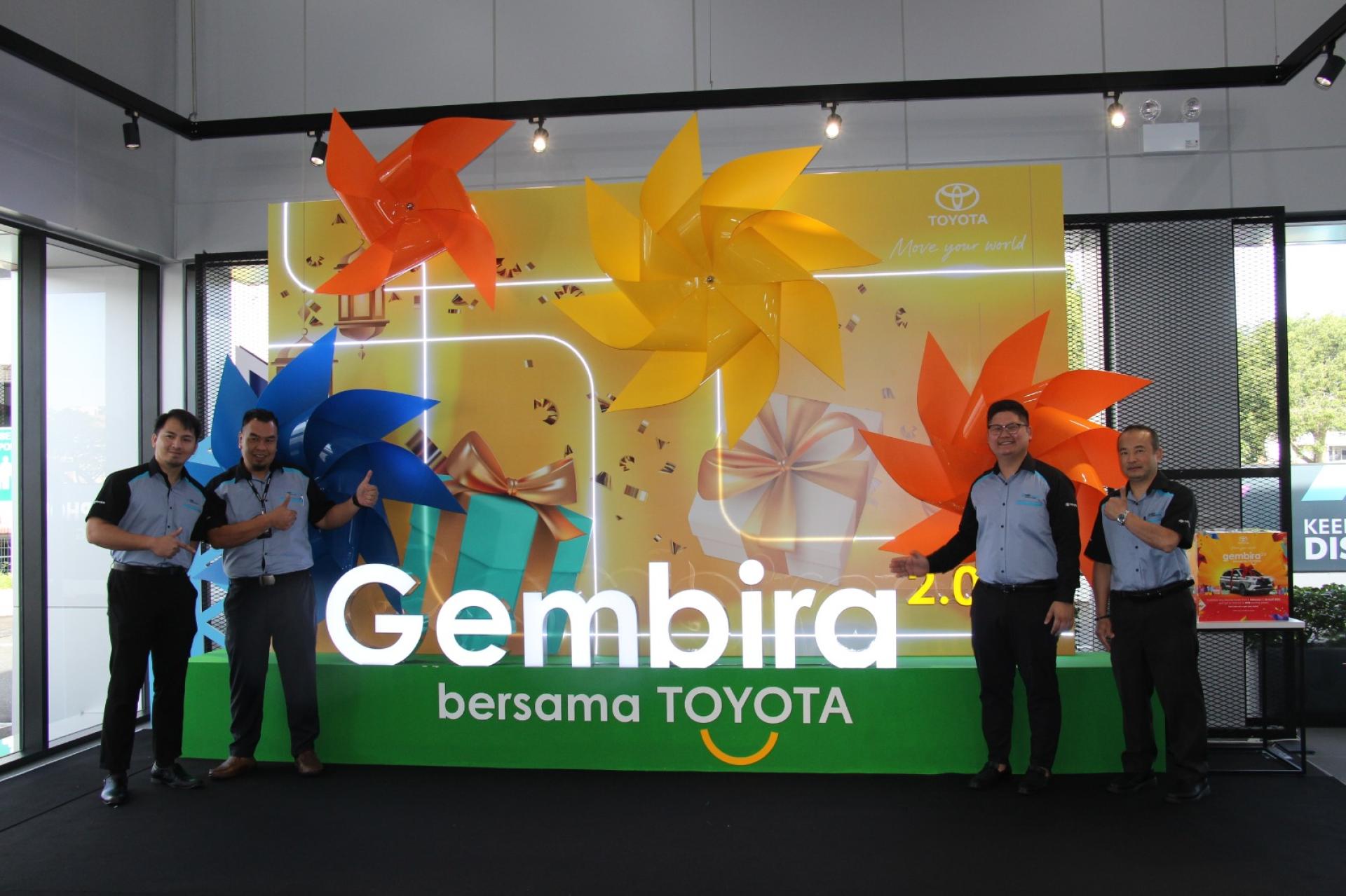 汶莱丰田NBT职员展小年度“Gembira Bersama Toyota 2.0”年度庆祝动活动