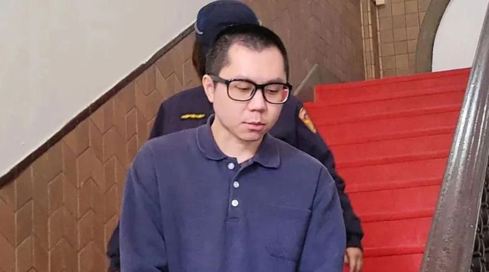 男子陈柏谚因金钱纠纷掐死马来西亚籍蔡姓女大生，台湾高等法院更一审今依杀人罪判他18年10月刑。（图：联合报）