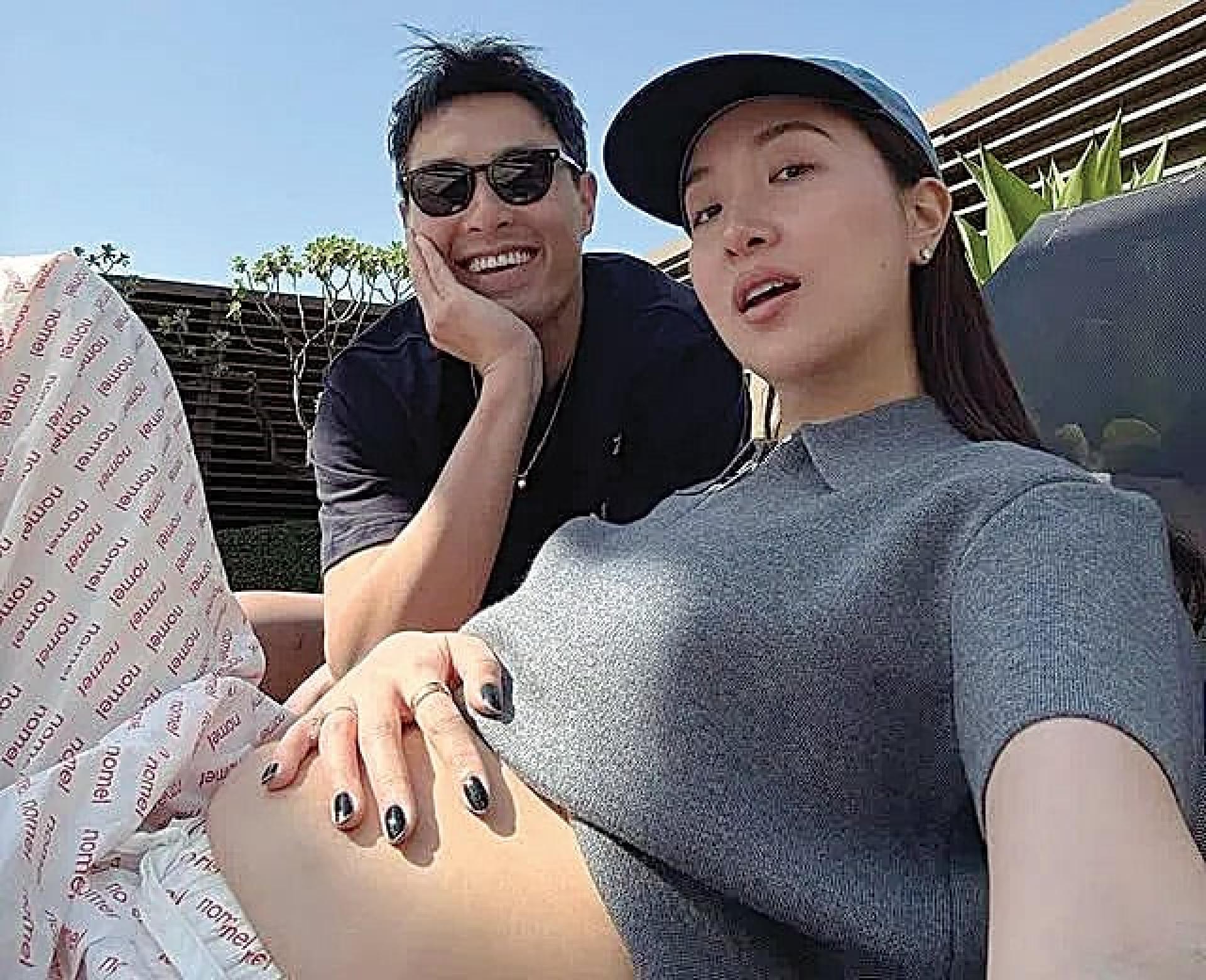 杨祐宁和老婆Melinda开心有了第3胎。