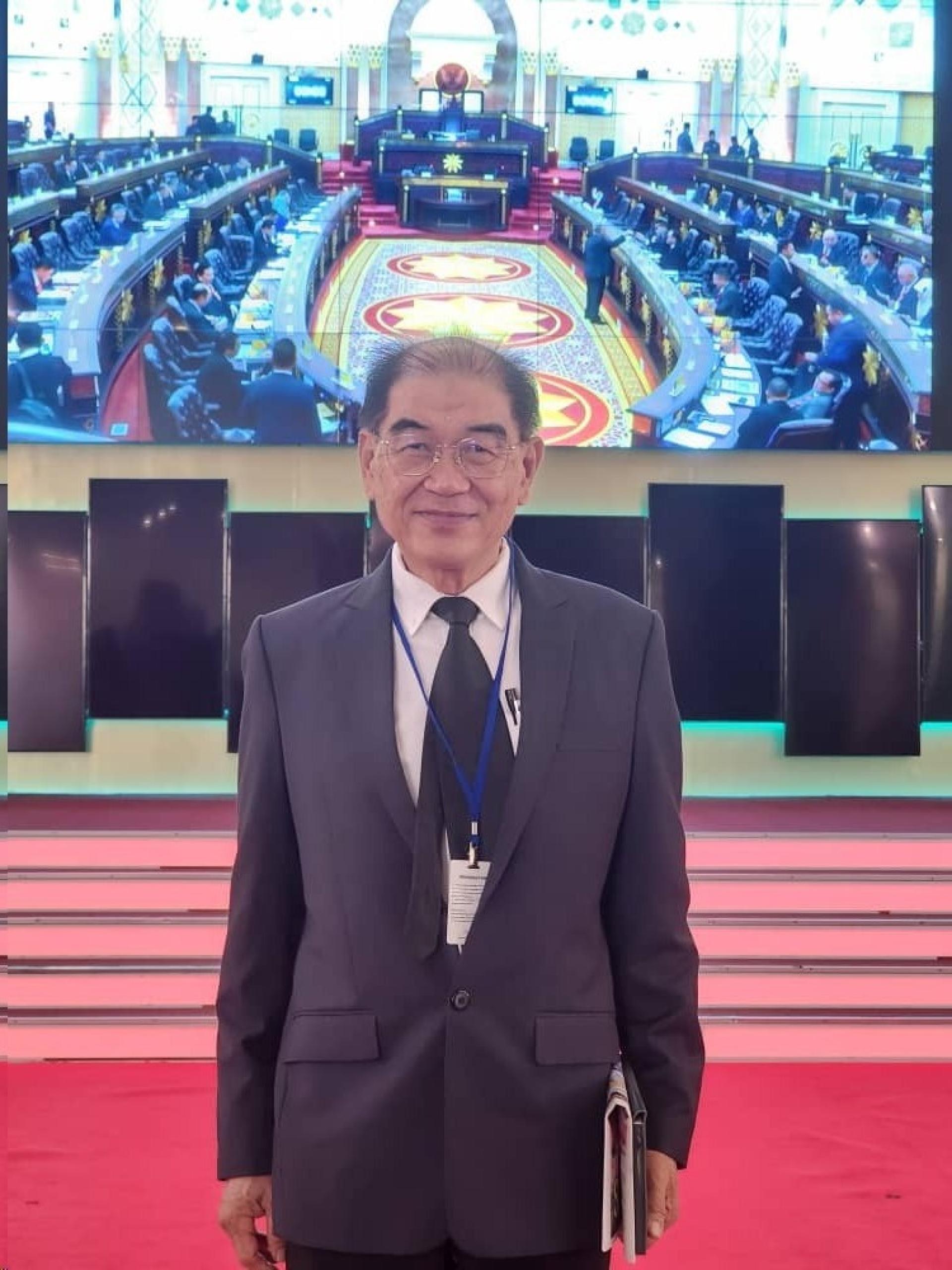 人联党珠分部主席范发椿博士市议员。