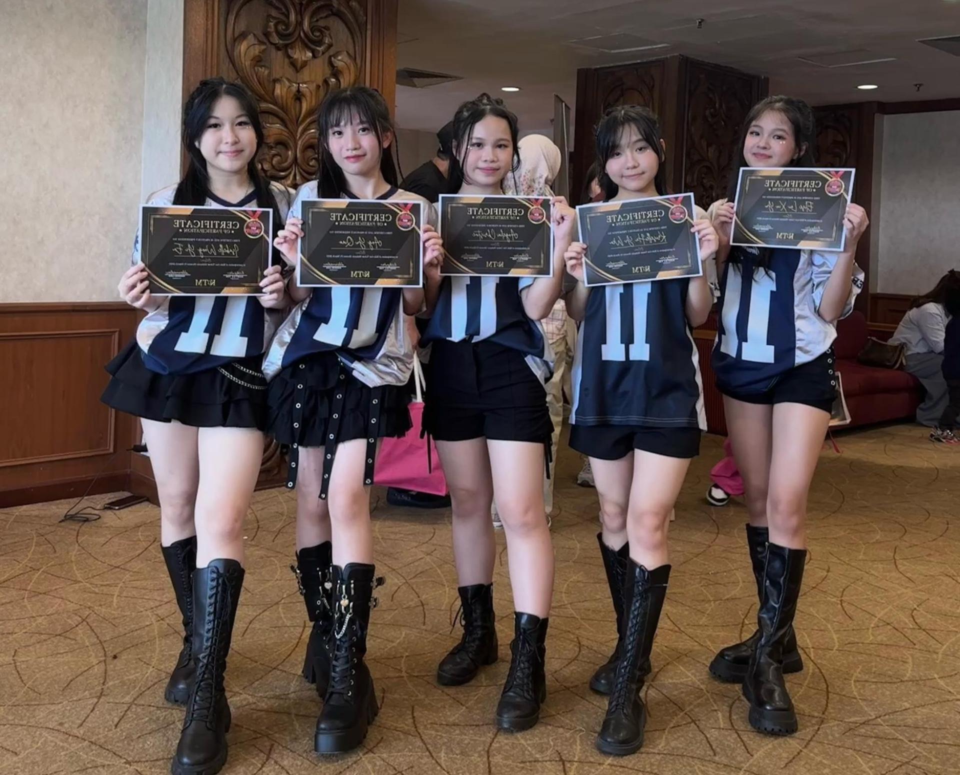 培中热舞社成在古晋举行的“第九届马来西亚儿童才艺大赛”砂拉越海选赛中晋级决赛。