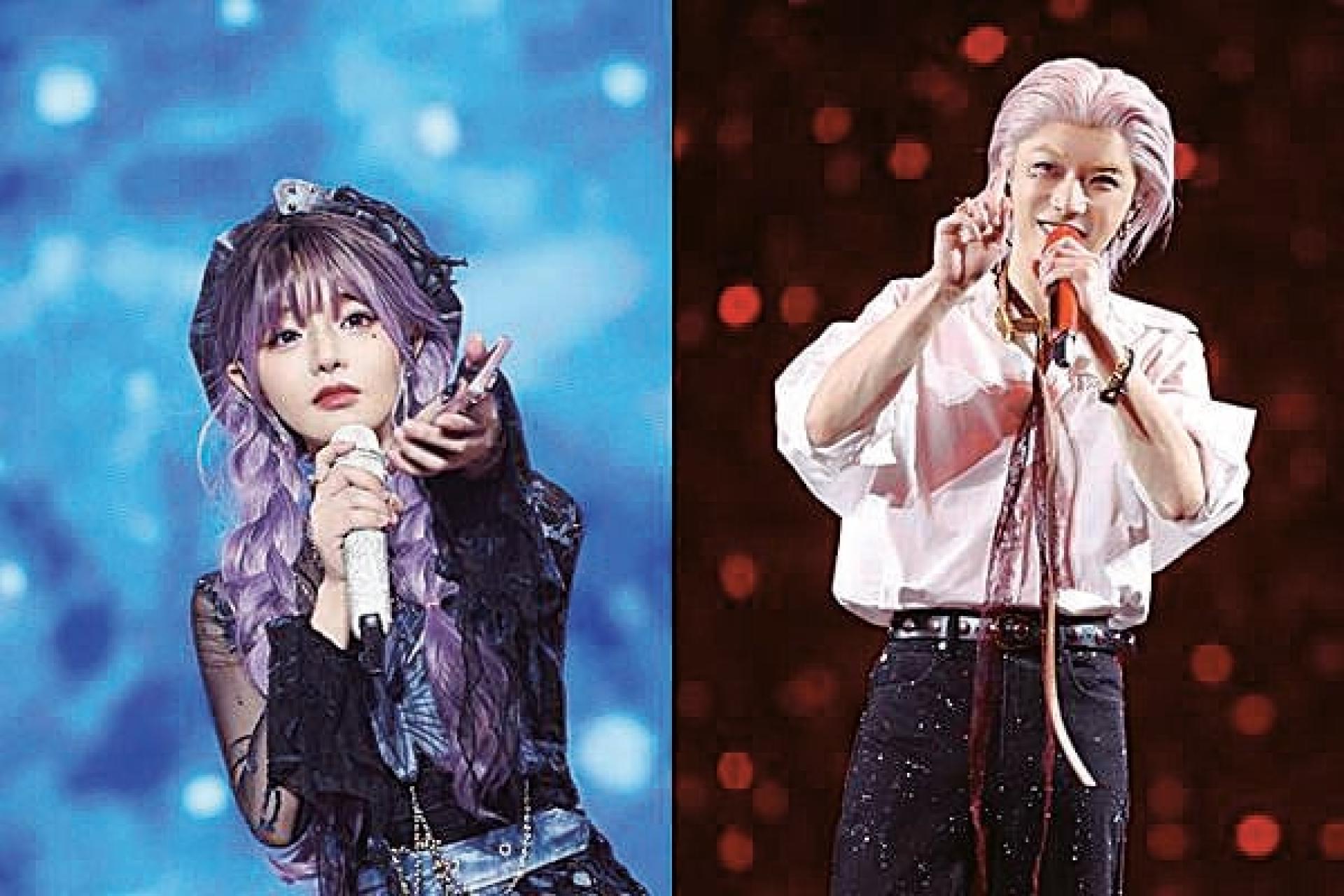 黄霄云翻唱华晨宇歌曲引发争议。