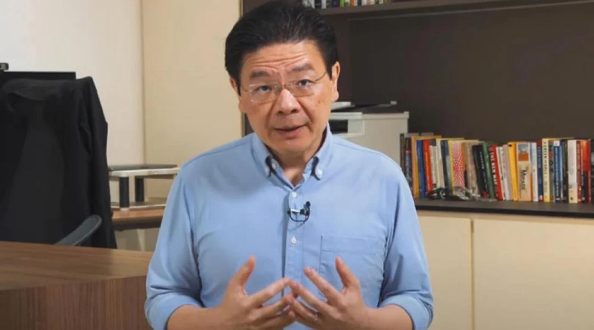 黄循财要新加坡人坚定团结。