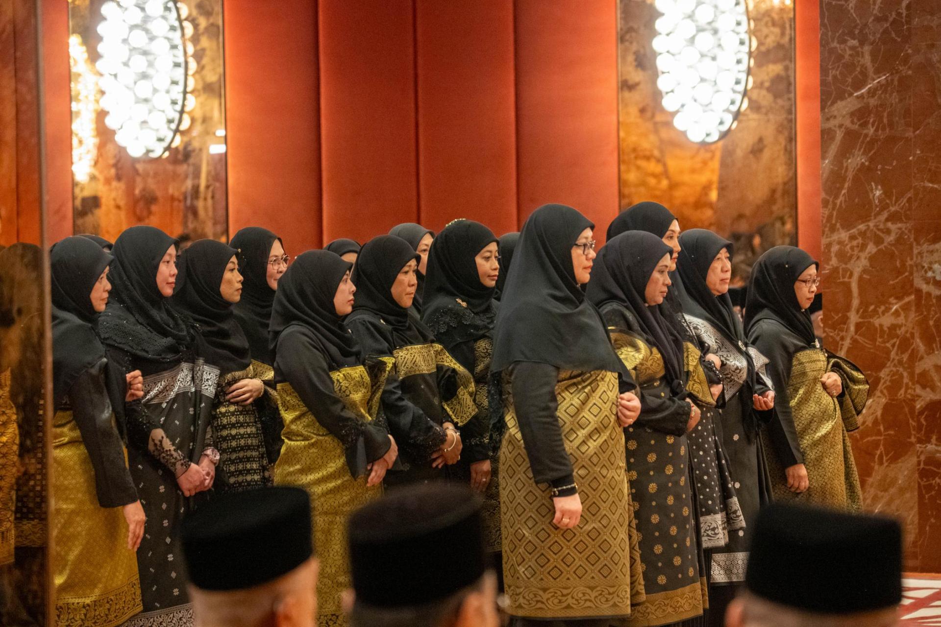 Sebahagian penerima Pingat Kehormat Negara.