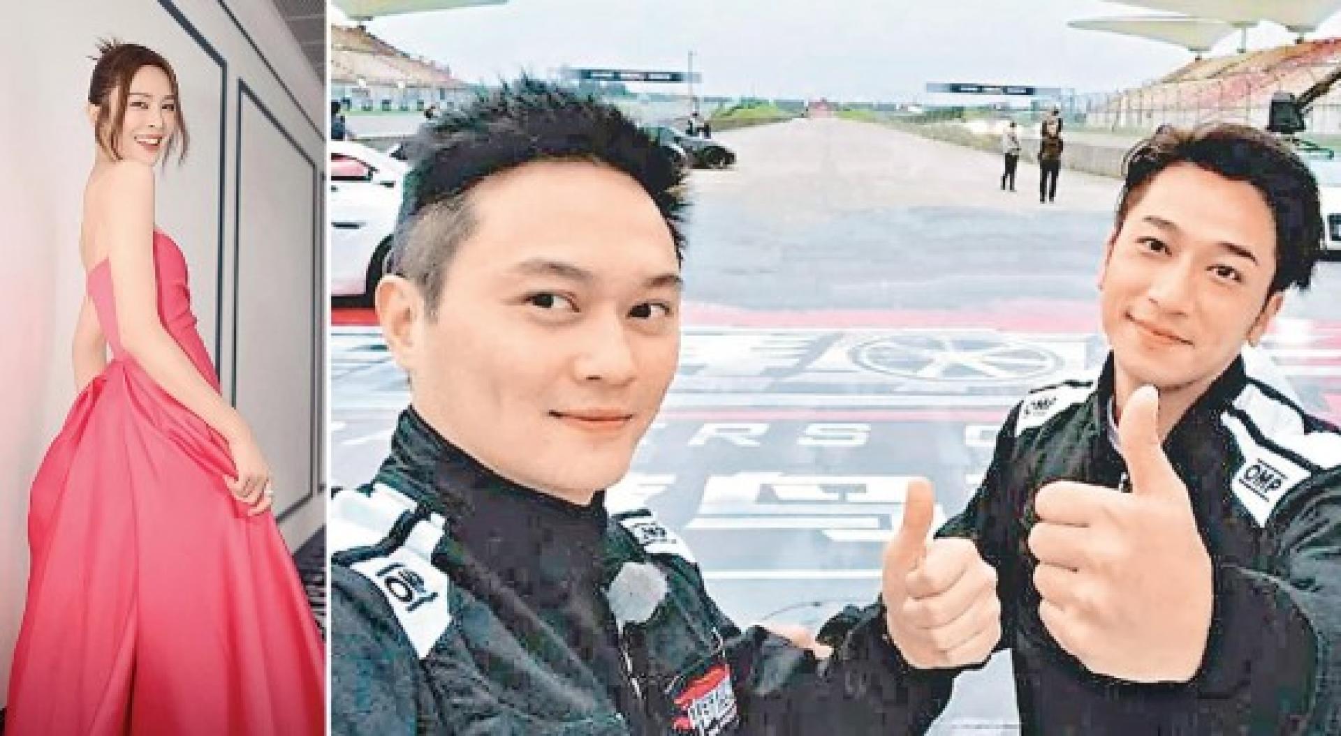 张曦雯（左起）此次与两位型男首结剧缘，有望擦出新火花。张智霖与吴卓羲饰演豪门兄弟，势必好戏连场。