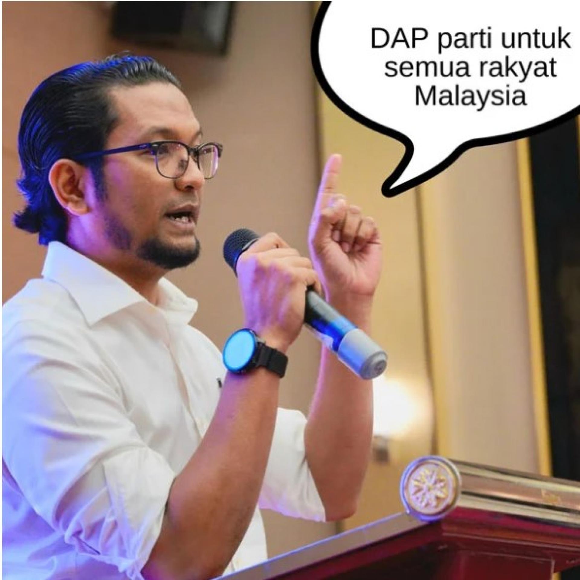 民主行动党柔佛州副主席谢奥马强调，他们是拥抱多元化不选择肤色，为所有人创造公平和带来机会的政党，并不走极端路线。