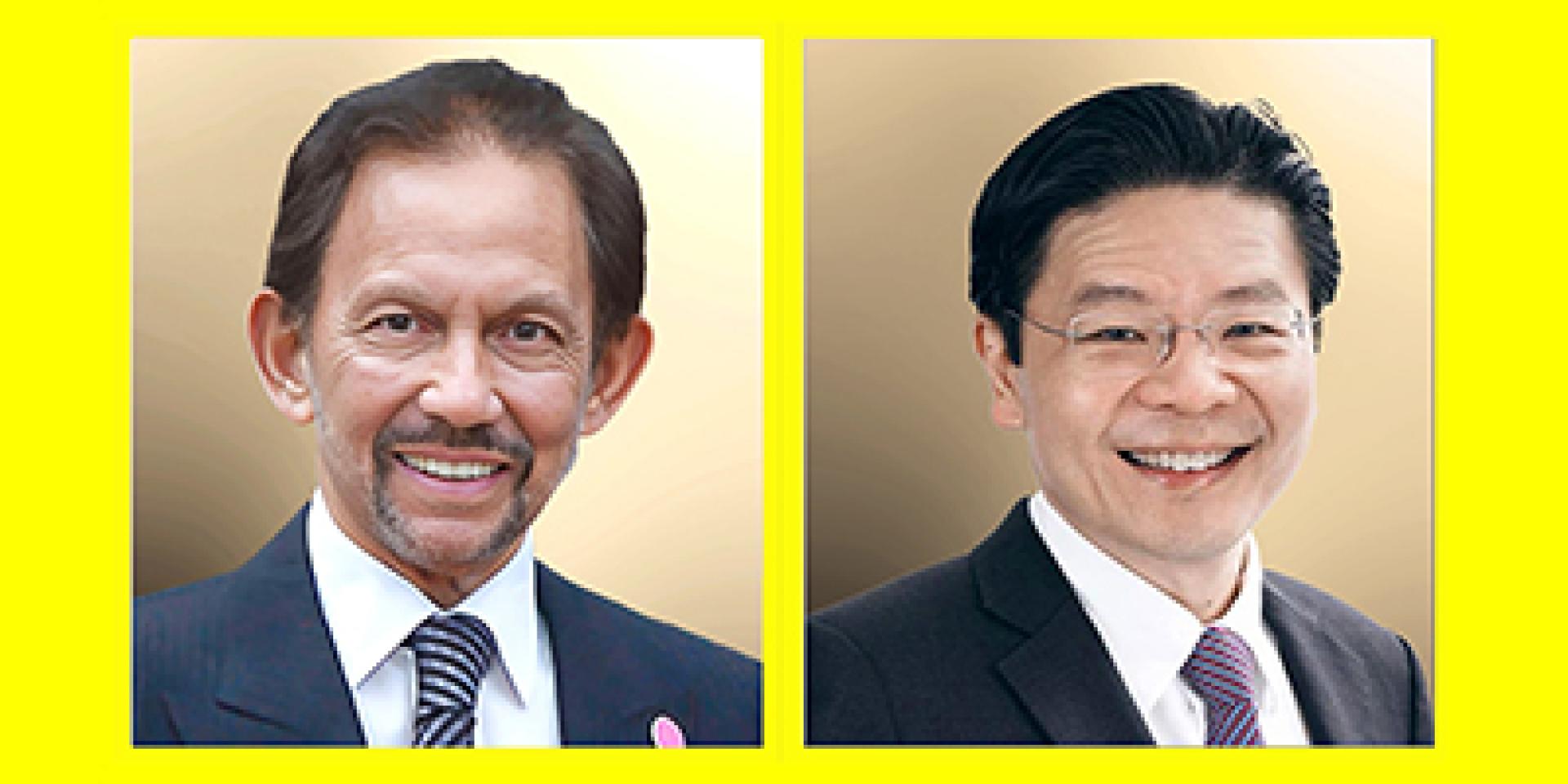 苏丹祝贺黄循财