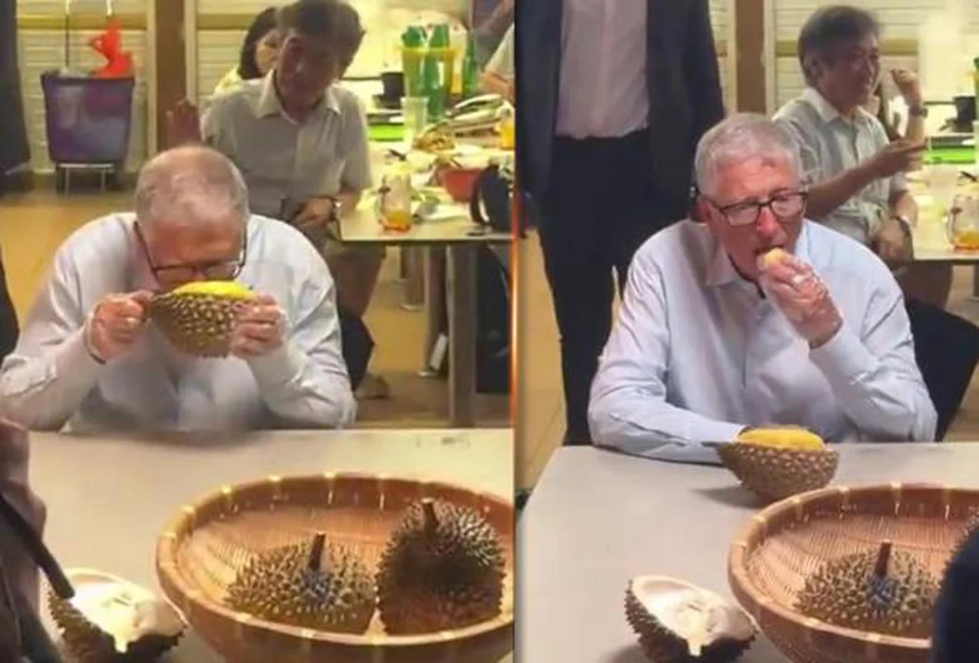 美国亿万富翁比尔盖茨。