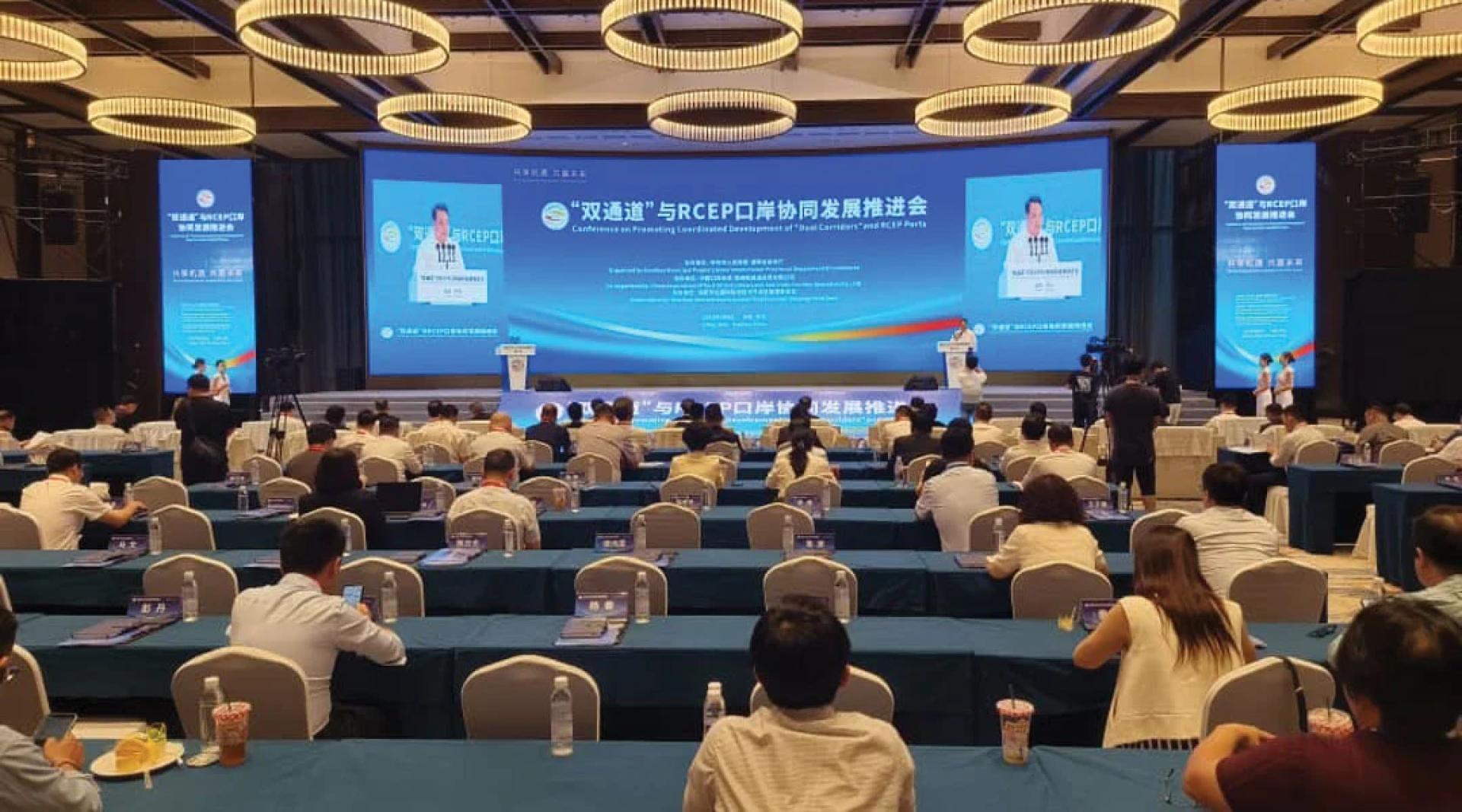 “双通道”与RCEP口岸协同发展推进会在怀化召开。
