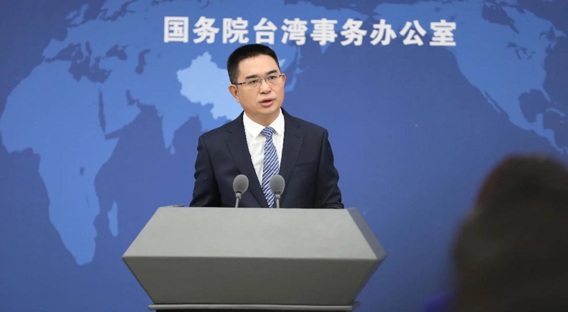 中国大陆国台办发言人陈斌华批评台湾总统赖清德近期的二战讲话，是“偷渡台独主张”。